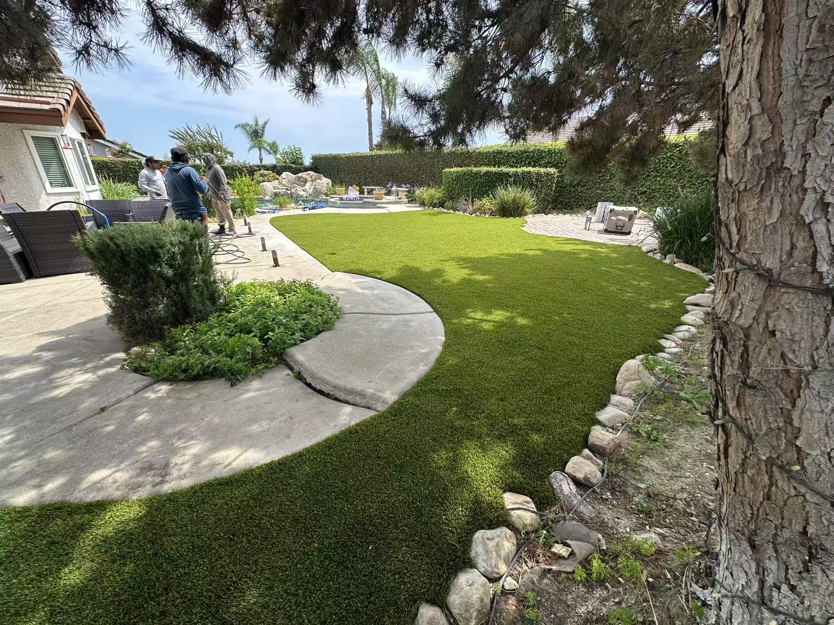 Artificial Grass Project in Ridgem