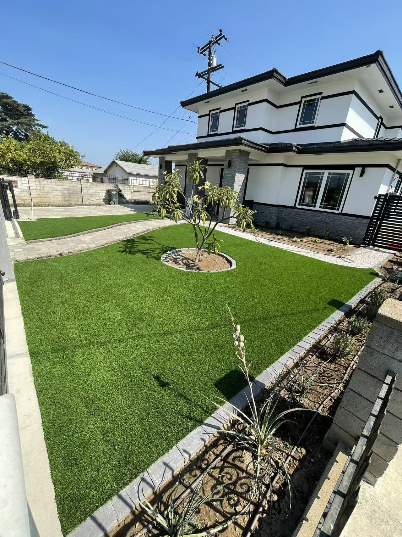 artificial turf Project in E Wells