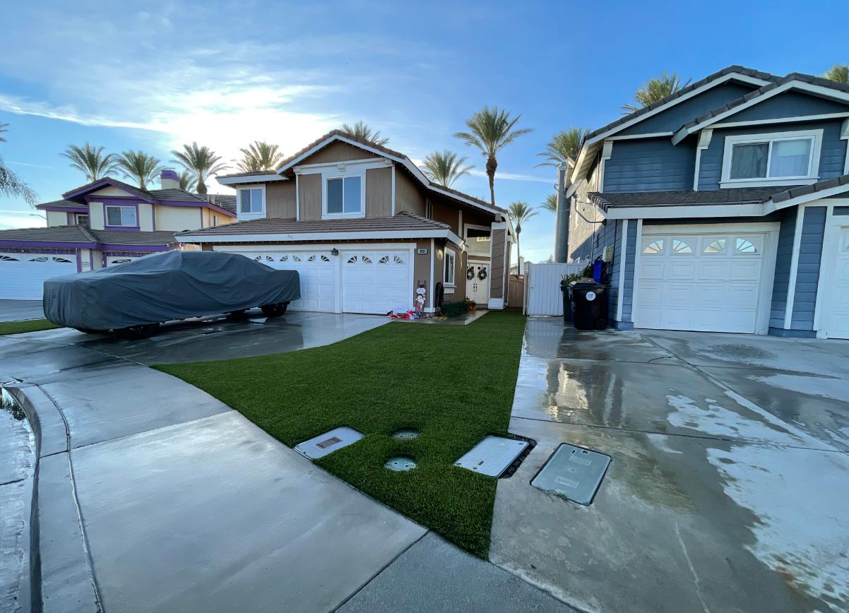 Artificial Turf New Project in Par